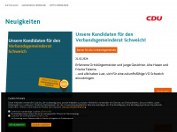 cduschweich.de Webseite Vorschau