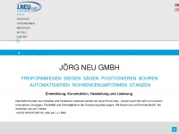 neu-gmbh.de Webseite Vorschau