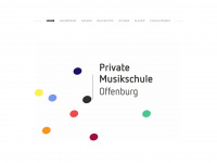 musikinoffenburg.de Webseite Vorschau
