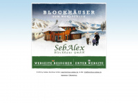 blockhaus-sebalex.de Webseite Vorschau