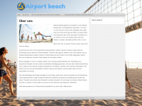 airport-beach.de Webseite Vorschau