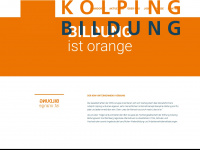 kolping-bildungswerk.de Webseite Vorschau