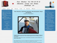 hamburg-akkordeonspieler.de Webseite Vorschau