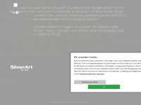 silverart.net Webseite Vorschau