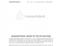 hausapotheke.de Webseite Vorschau