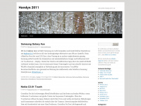 handy2011.wordpress.com Webseite Vorschau