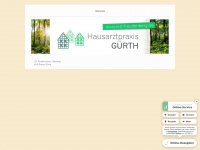 hausarzt-guerth.de Webseite Vorschau
