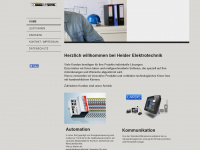 heider-elektrotechnik.de Webseite Vorschau