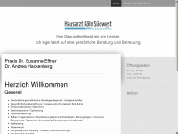hausarzt-koeln-suedwest.de Webseite Vorschau