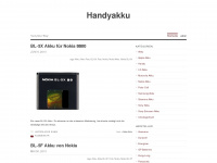 handyakku.wordpress.com Webseite Vorschau