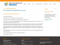 hausarzt-pankow.de Webseite Vorschau