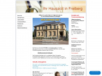 hausarztpraxis-freiberg.de Webseite Vorschau