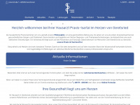 hausarztpraxis-isartal.de Webseite Vorschau