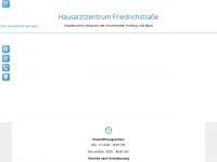 hausarztzentrum.com Webseite Vorschau