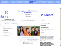 hausaufgabenschule-loerrach.de Webseite Vorschau