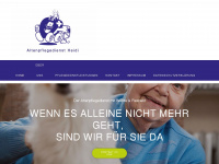 heidis-altenpflege.de Webseite Vorschau
