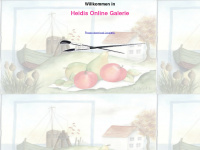 heidis-galerie.de Webseite Vorschau