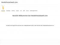 heidisfreizeitwelt.com Webseite Vorschau