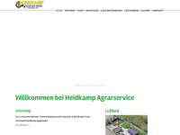 heidkamp-agrarservice.net Webseite Vorschau