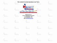 heidt-gmbh.de Webseite Vorschau