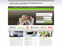 guenstig-energie.com Webseite Vorschau