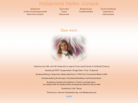 heike-jonack.de Webseite Vorschau