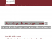 heike-logemann.de Webseite Vorschau