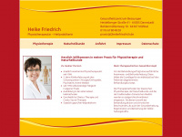 heikefriedrich.de Webseite Vorschau