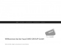 hauscard-group.de Webseite Vorschau