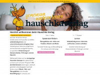 hauschkaverlag.de Webseite Vorschau