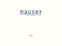hauser-it.de Webseite Vorschau