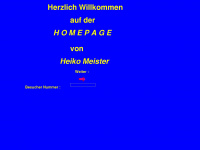 heiko-meister.de Webseite Vorschau