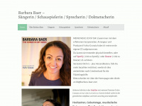 barbara-baer.com Webseite Vorschau