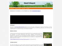 hanf-depot.de Webseite Vorschau