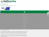heil-recycling.de Webseite Vorschau