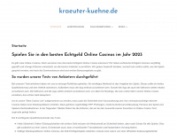 kraeuter-kuehne.de Webseite Vorschau