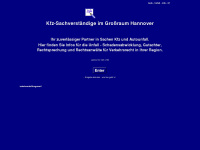 kfz-sachverstaendige-hannover.de Webseite Vorschau