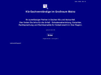 kfz-sachverstaendige-mainz.de Webseite Vorschau