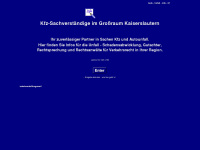 kfz-sachverstaendige-kaiserslautern.de Webseite Vorschau