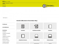 block-shop.com Webseite Vorschau
