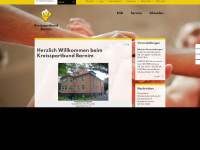 kreissportbund-barnim.de Webseite Vorschau