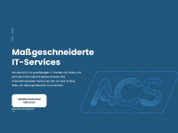 acs.it Webseite Vorschau