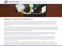 customcircuitsolutions.com Webseite Vorschau