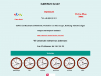 darisus.de Webseite Vorschau