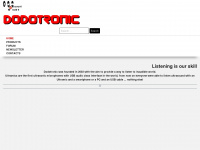 dodotronic.com Webseite Vorschau