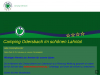 camping-odersbach.de Webseite Vorschau