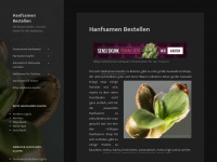 hanfsamen.com Webseite Vorschau