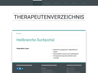 heilbranche.de Webseite Vorschau