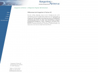 hangartner-partner.com Webseite Vorschau