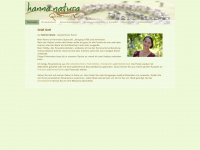 hanna-natura.de Webseite Vorschau